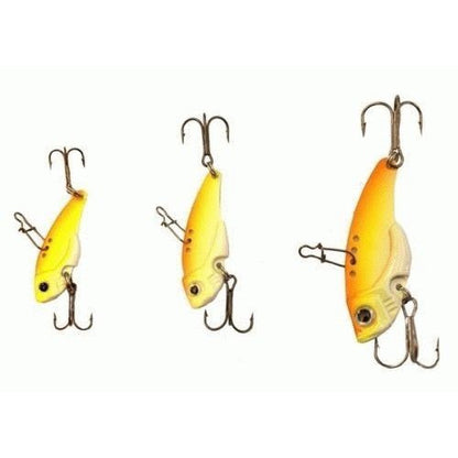 KAMIKAZE Metal Blades - Vibrating Lures 3 PkK (HS Mango) - South East Clearance Centre