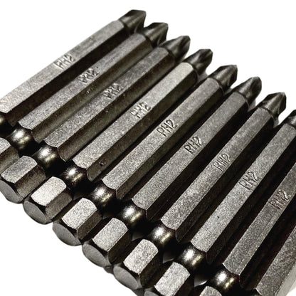 2.5" magnetic PH2 driver bits - 10 pack - South East Clearance Centre