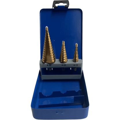 3 piece step drill kit - South East Clearance Centre