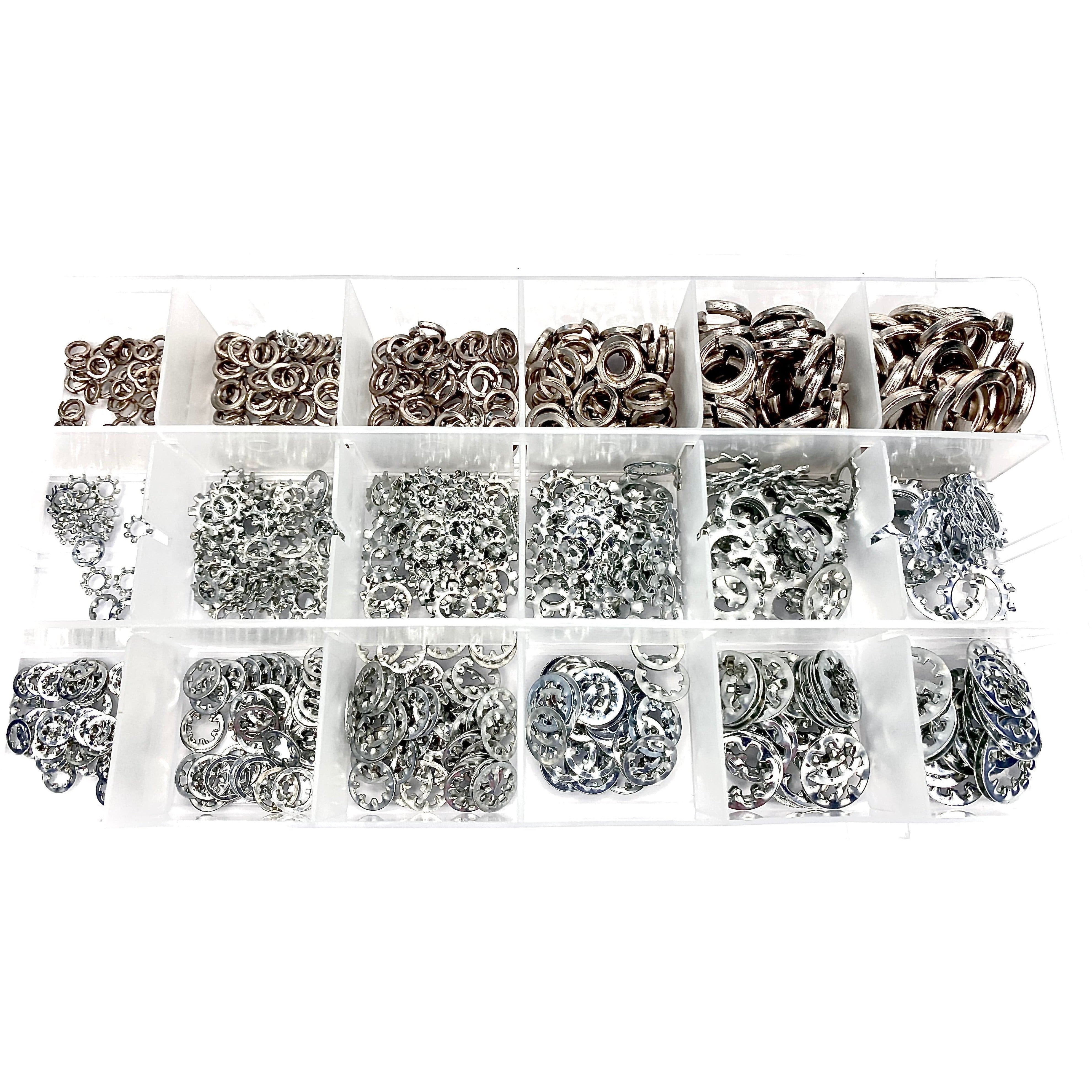 720 Piece Lock Washer Assortment Kit - South East Clearance Centre