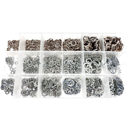 720 Piece Lock Washer Assortment Kit - South East Clearance Centre