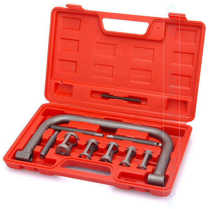 10 Piece Valve Spring Compressor Auto Kit - South East Clearance Centre