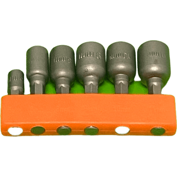 6 Piece Magnetic Nut Driver Set 5-11mm - South East Clearance Centre