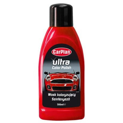 CarPlan Ultra Color Polish Red 500ml POL110 - South East Clearance Centre