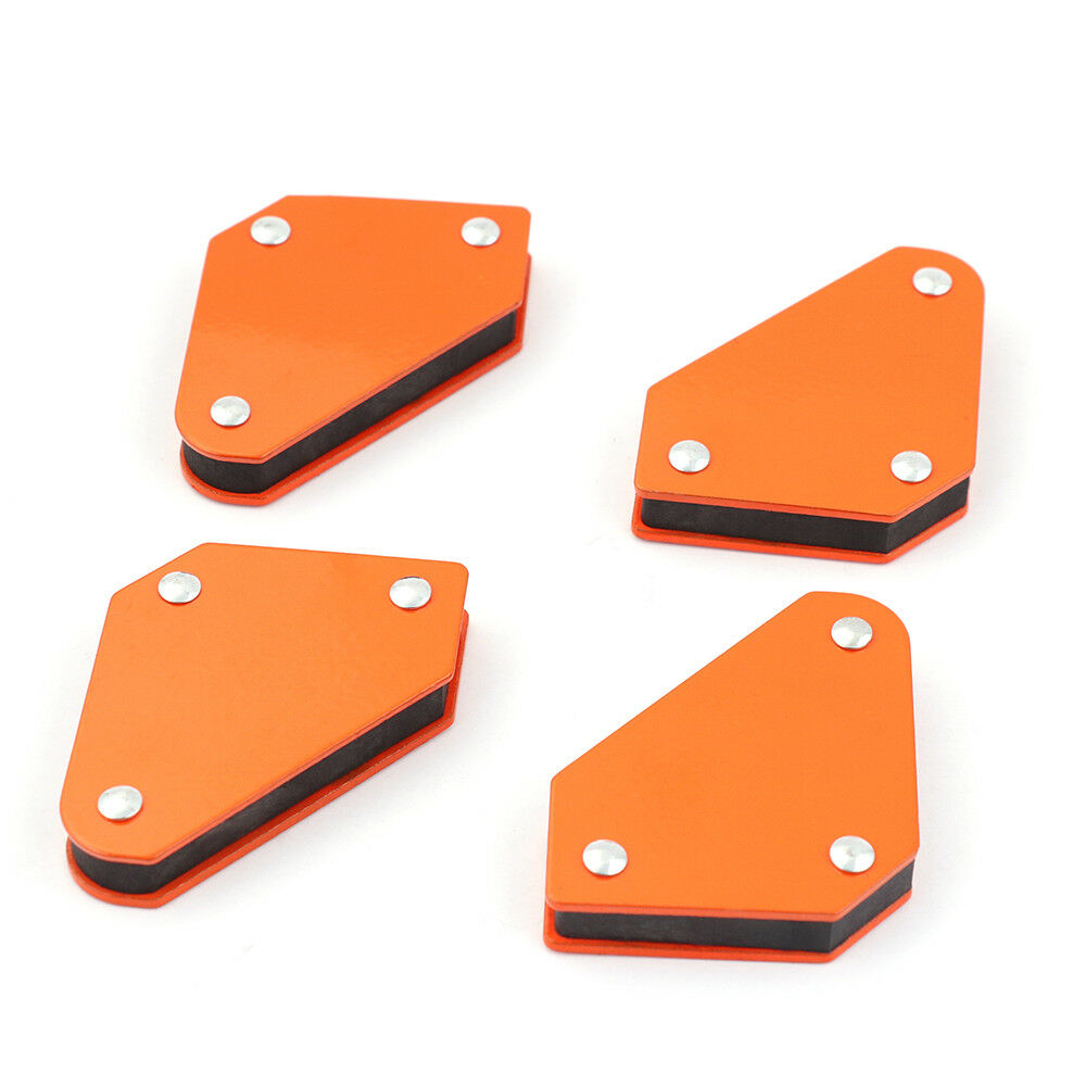 4 Piece Welding Magnet Magnetic Square Welder Holders | Arrow Clamp | 45 90 135° 4.5KG 10LB - South East Clearance Centre