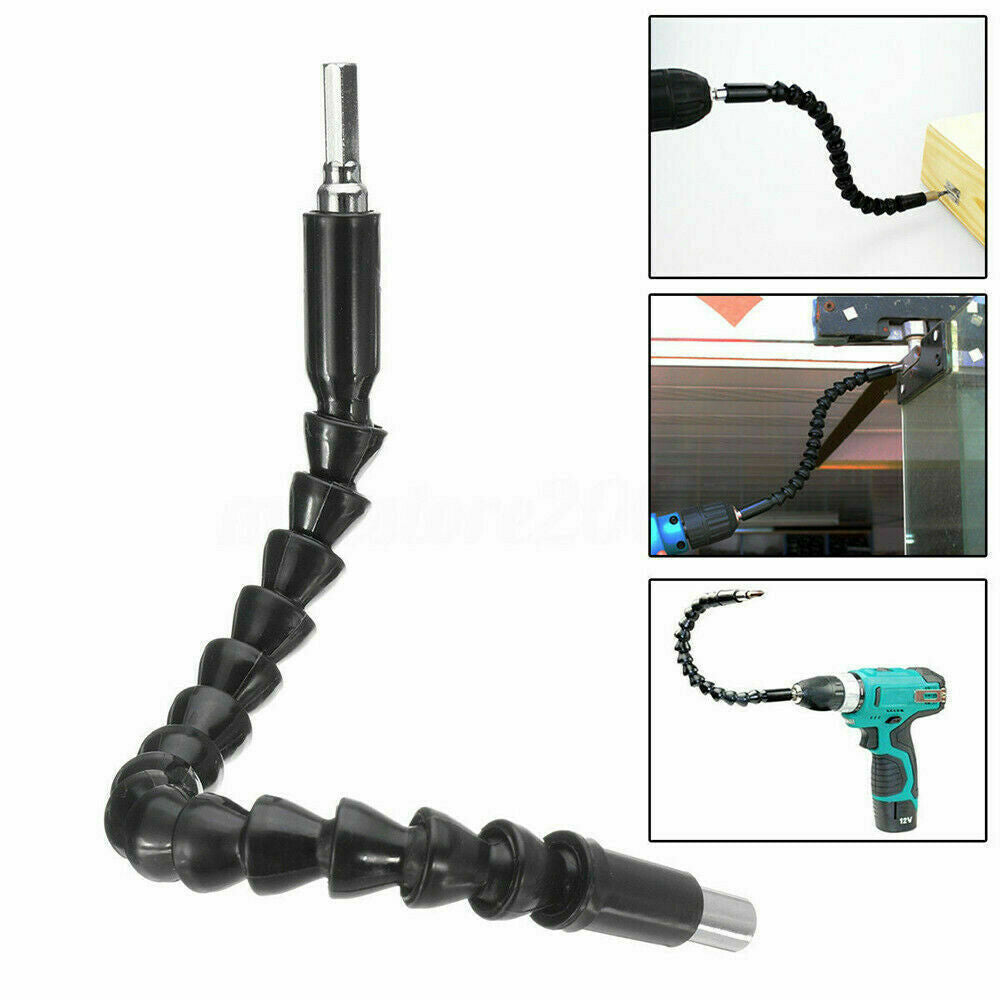 Flexible Drill Bit Extension Screwdriver Shaft Multi-Angle Bending Holder - South East Clearance Centre