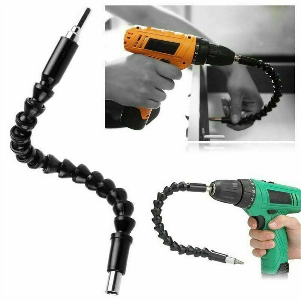 Flexible Drill Bit Extension Screwdriver Shaft Multi-Angle Bending Holder - South East Clearance Centre