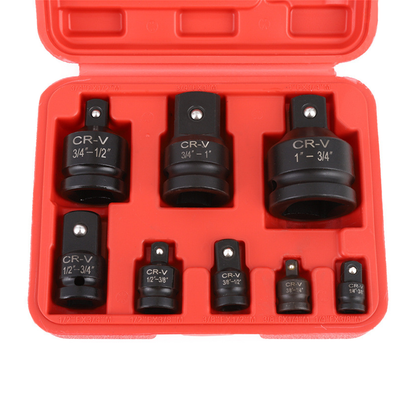 8 Piece Impact Socket Adapter Set 1” - 1/4” drive - South East Clearance Centre