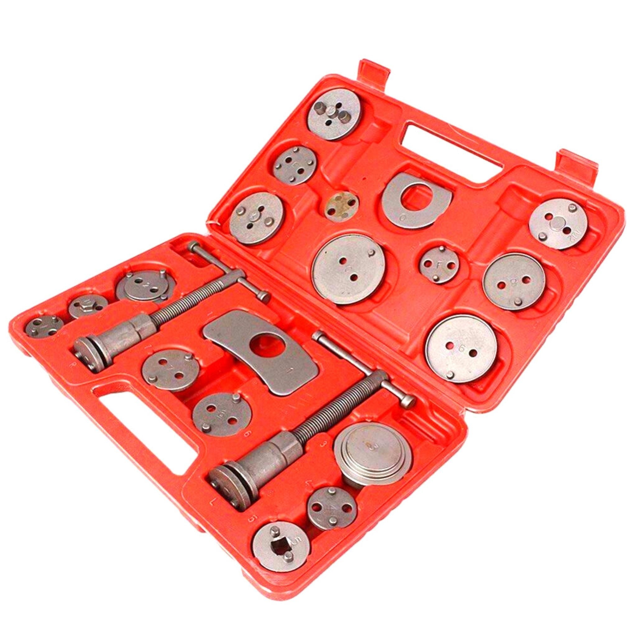 Universal 22pc Disc Brake Caliper Piston Rewind Tool Kit - South East Clearance Centre